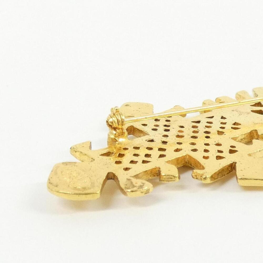 CHANEL Gold Brooch - Picture 5 of 5